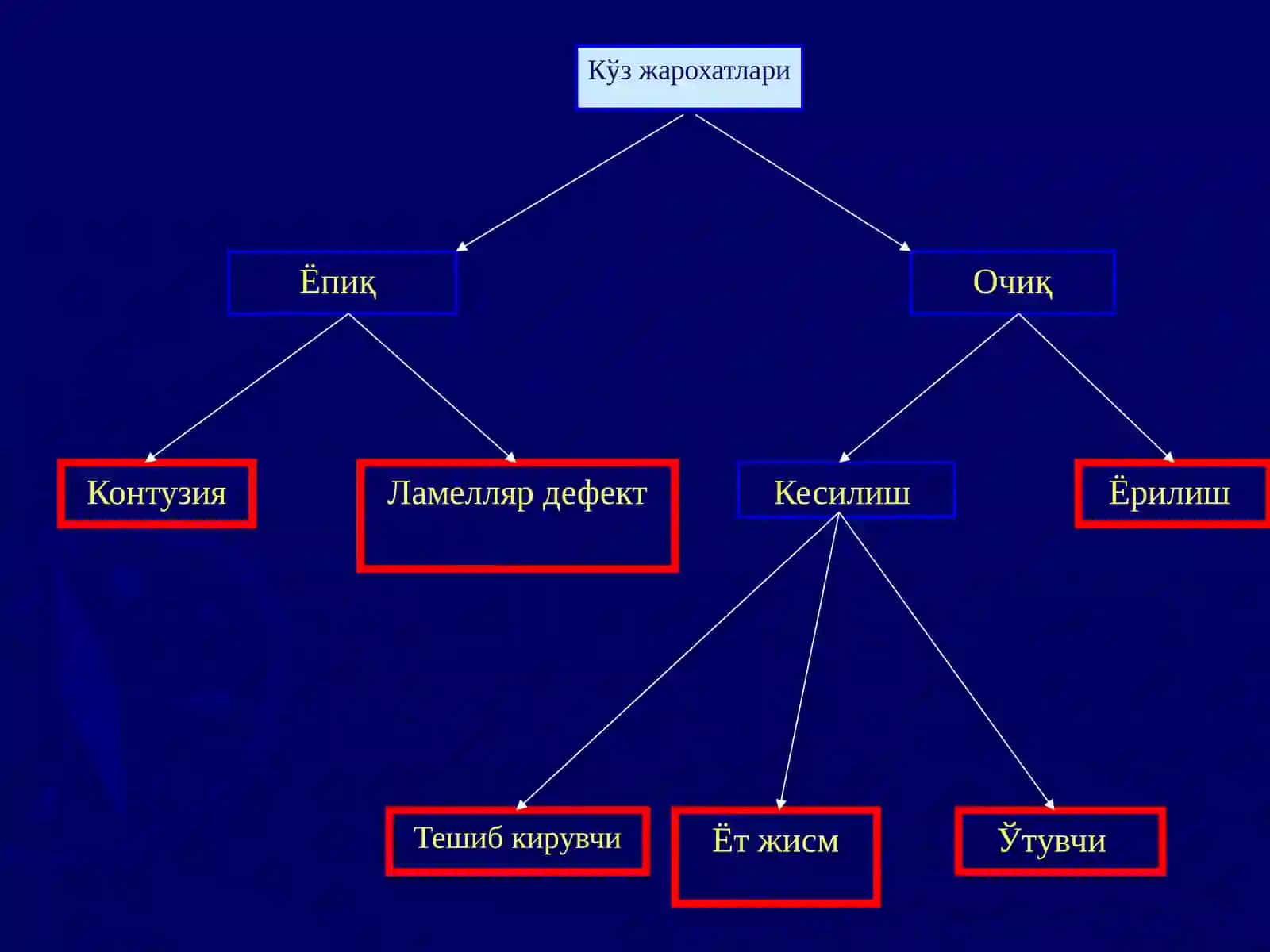 Кўз жарохатлари 2