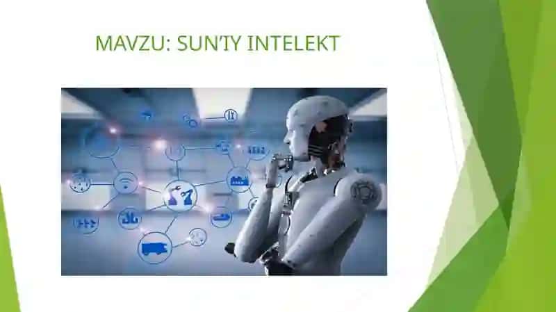 SUN’IY INTELEKT 2