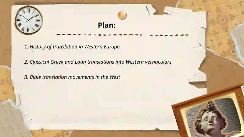 Translation in the West 2