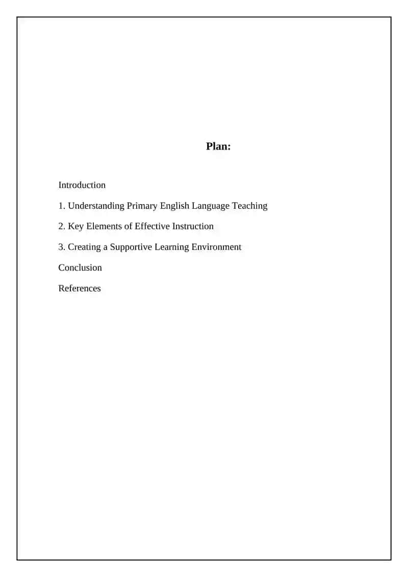 Introduction to Primary English Language Teaching 2