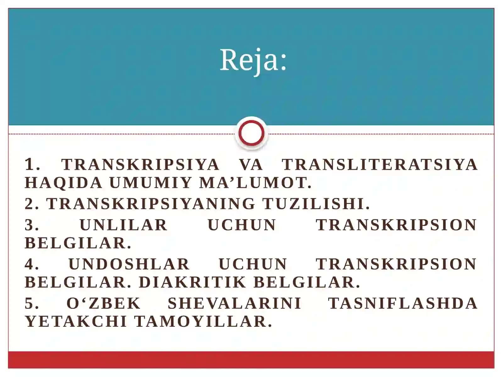 Тranskripsiya va transliteratsiya 2