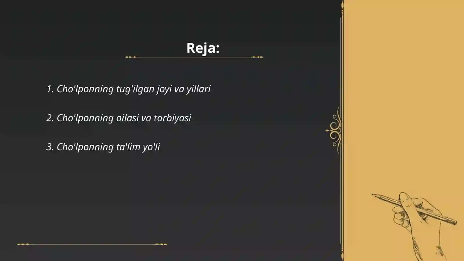 Cho'lpon hayoti va ijodi 2