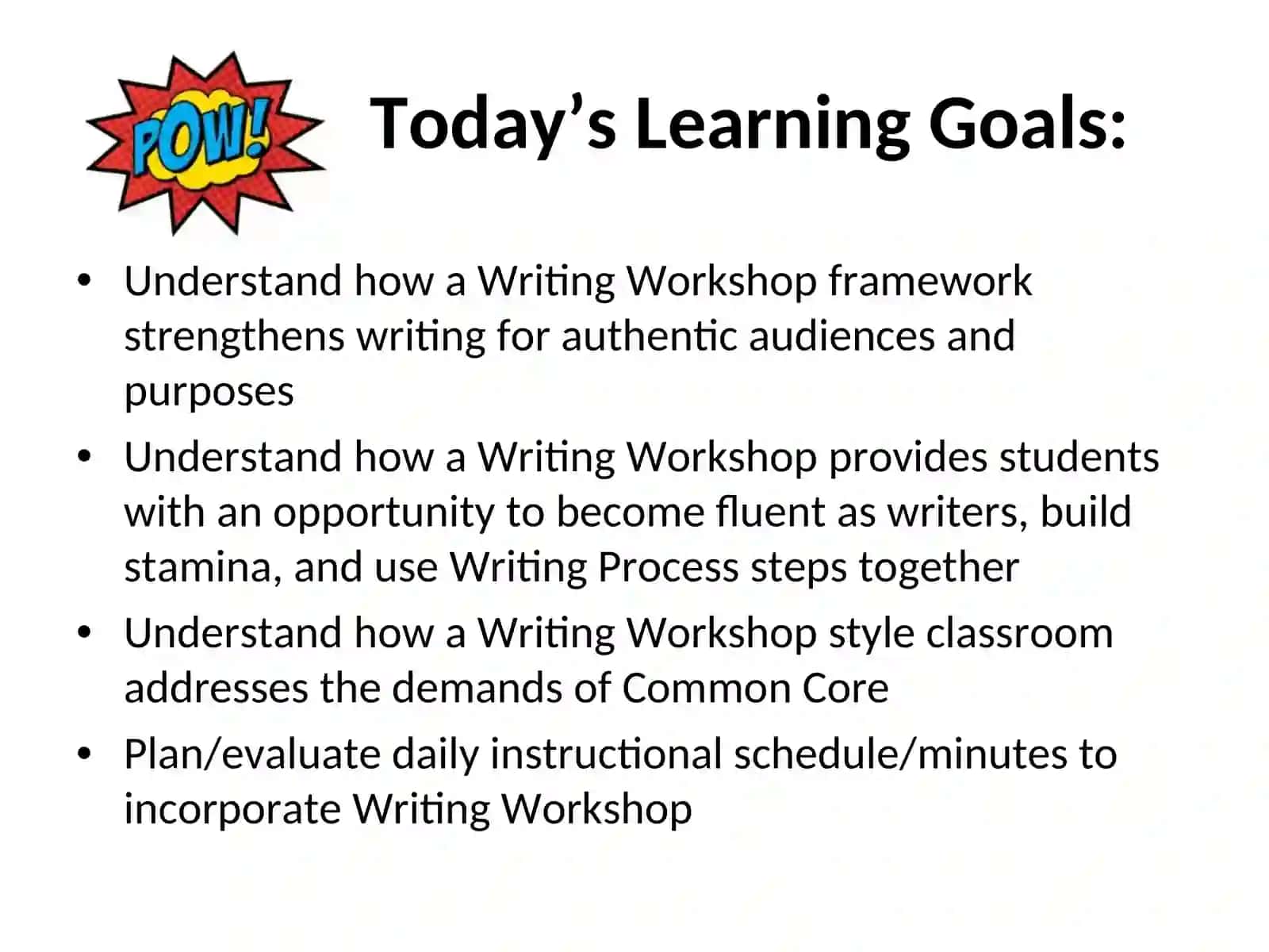Setting up a SUPER Writing Workshop Within the Classroom 2