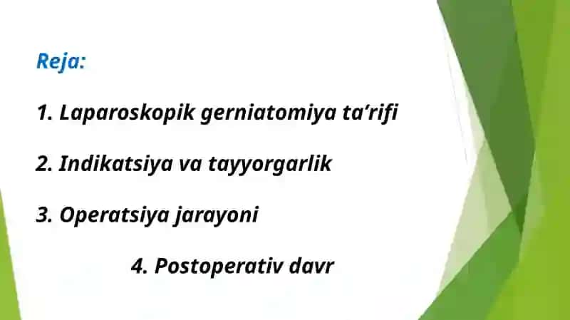 Laparoskopik gerniatomiya 2