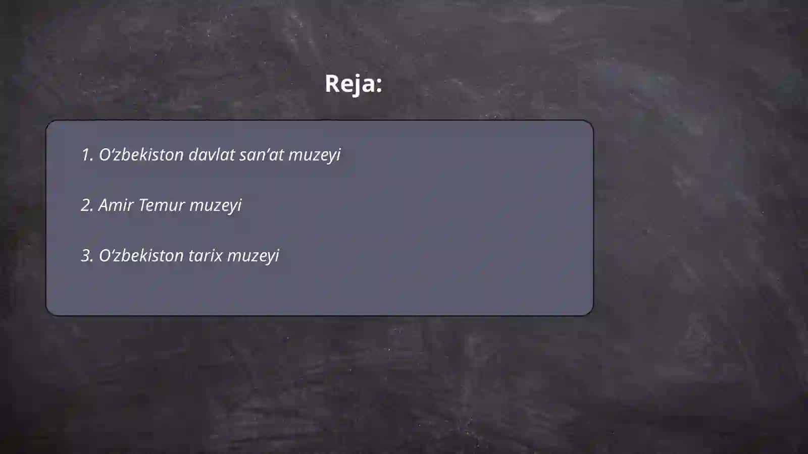 O'zbekiston Davlat San'at Muzeyi 2