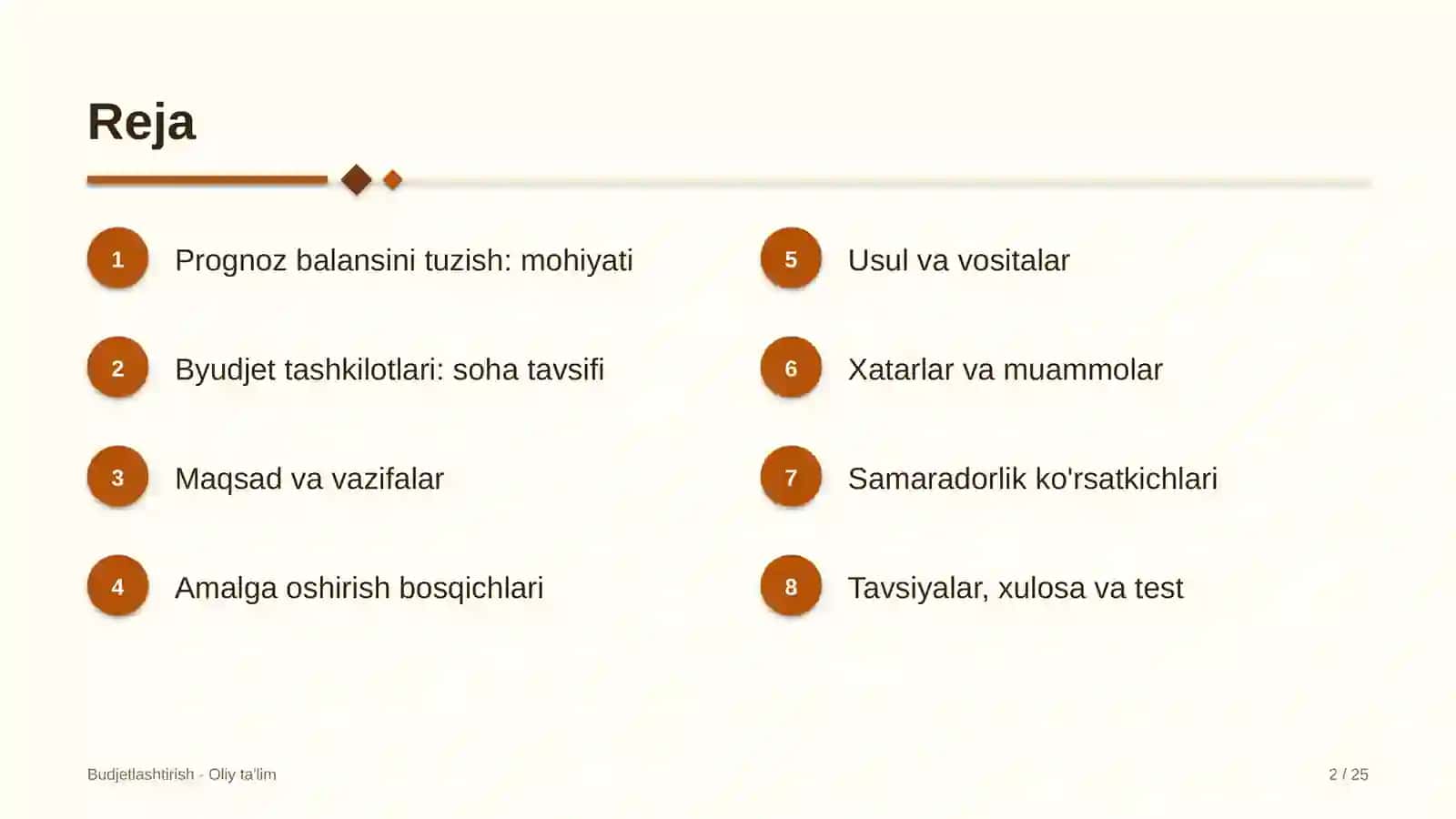 Byudjet tashkilotlarida prognoz balansini tuzish 2
