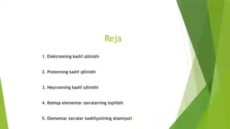 Elementar zaryadlarning kashf etilishi 2