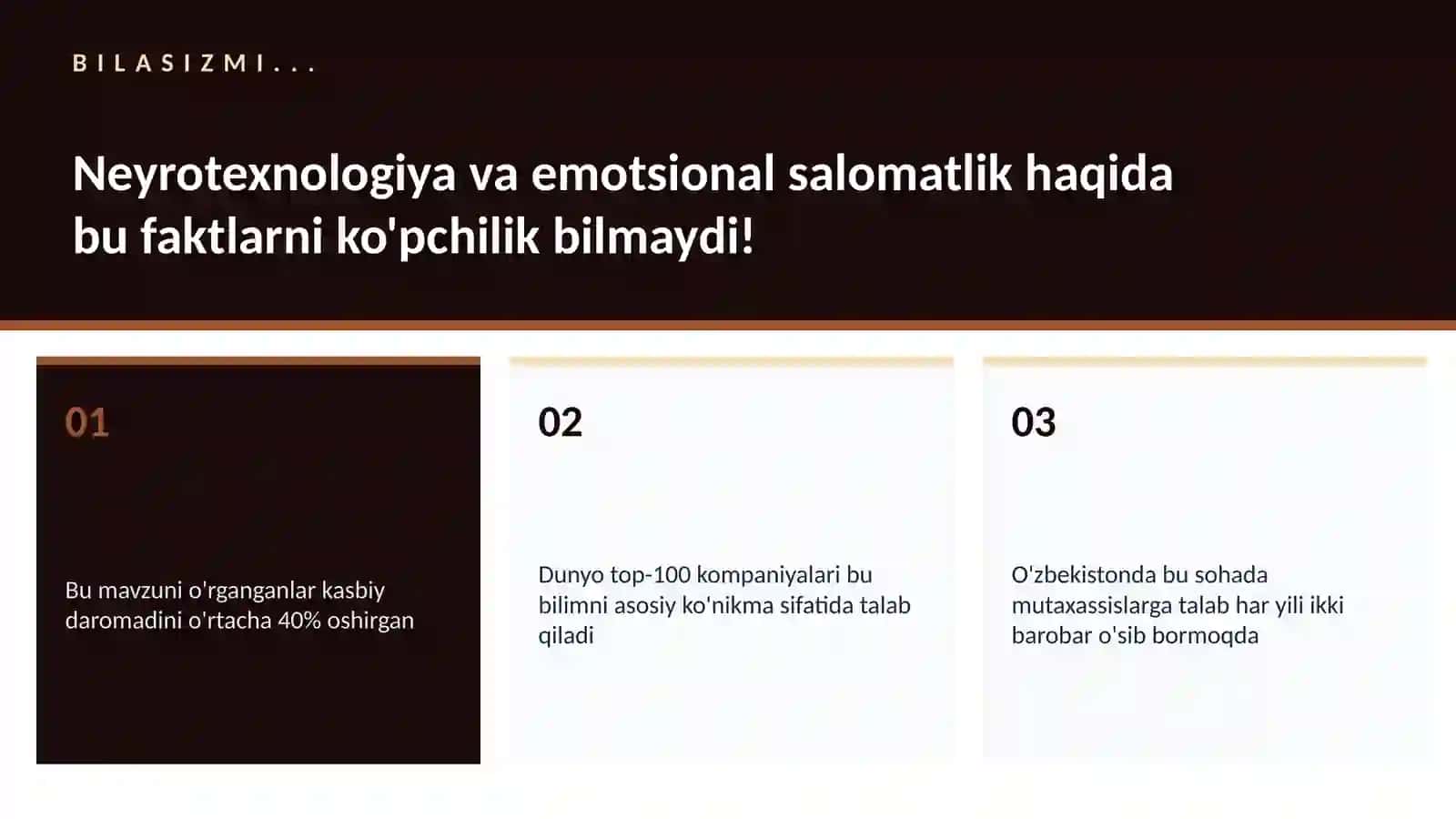 NEYROTEXNOLOGIYA VA MIYA 2