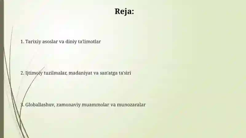Sharqda jamiyat va Din 2