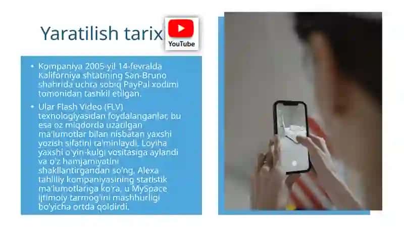 Mustaqilish: YouTube yaratilish tarixi 2