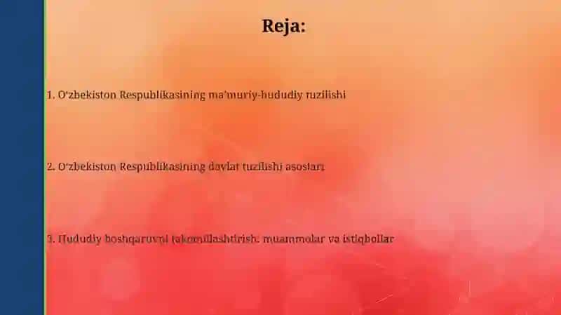 O'zbekiston Respublikasining ma'muriy-hududiy tuzilishi 2