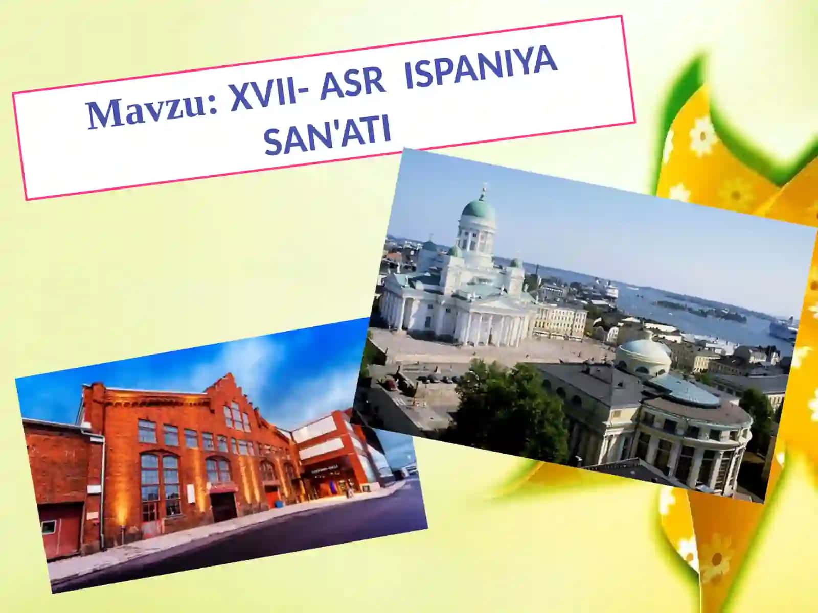 XVII- ASR ISPANIYA SAN'ATI.pptx 2
