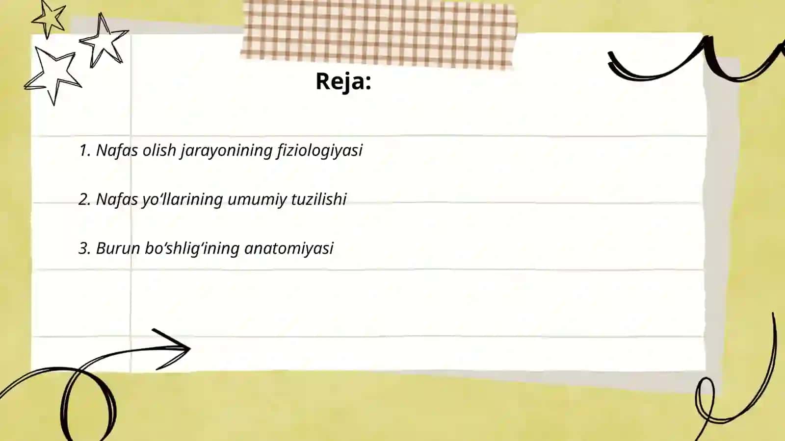 Nafas olish jarayoni 2