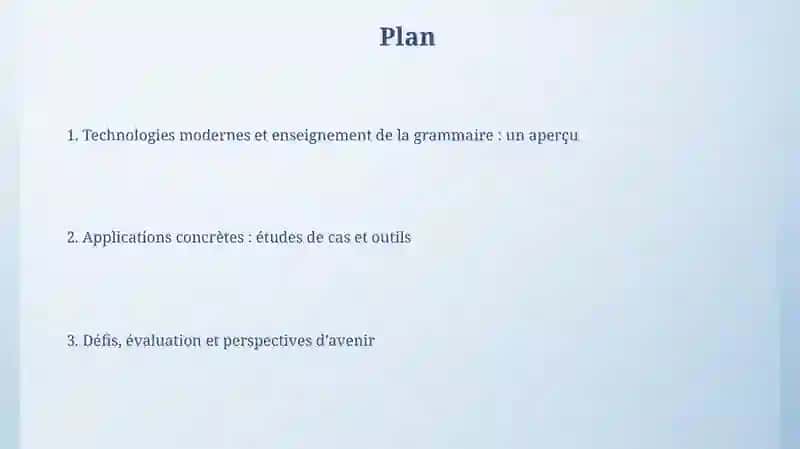 Technologies modernes pour l’enseignement de la grammaire 2
