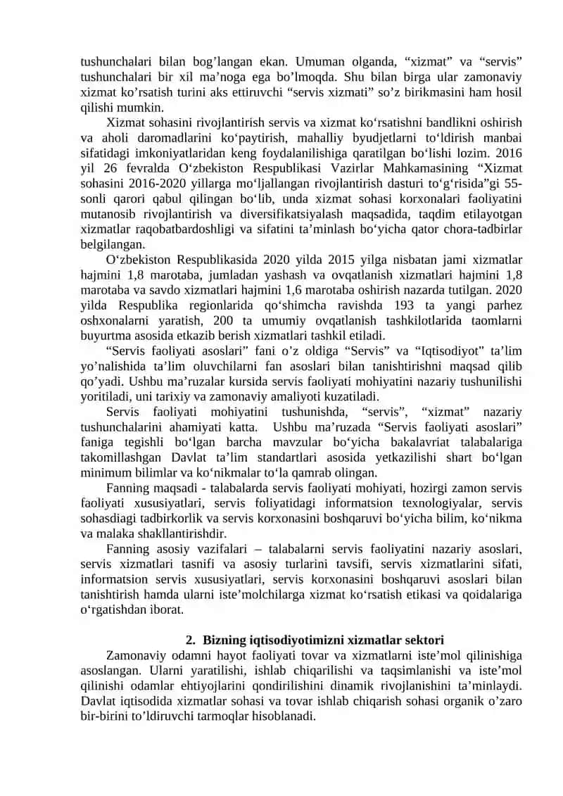 Servis xizmati 2