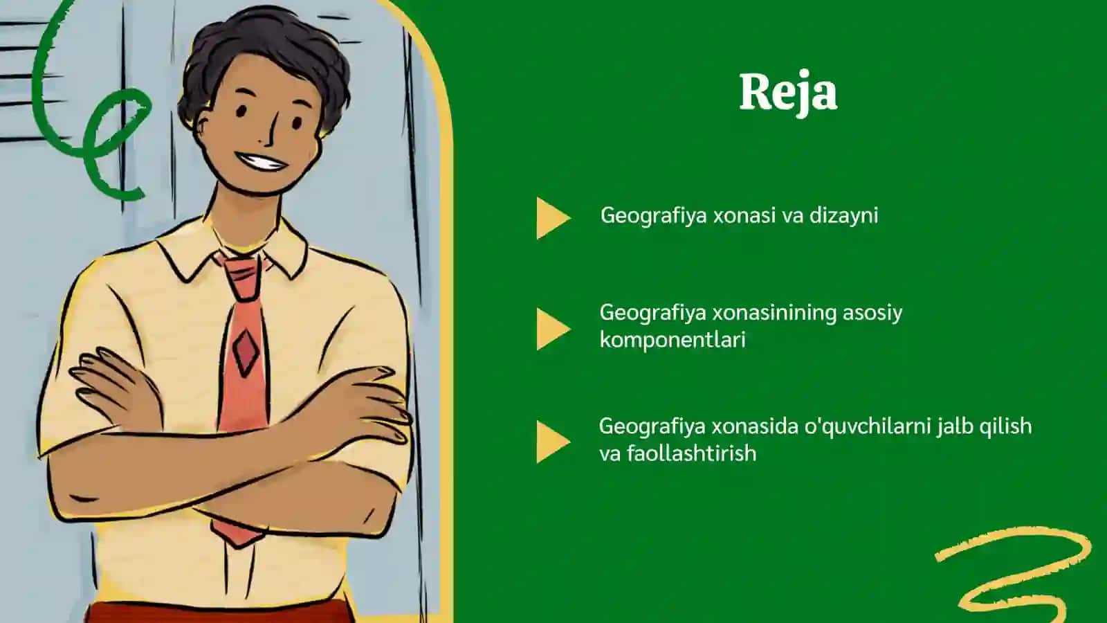 Geografiya xonasini tashkil etish 2
