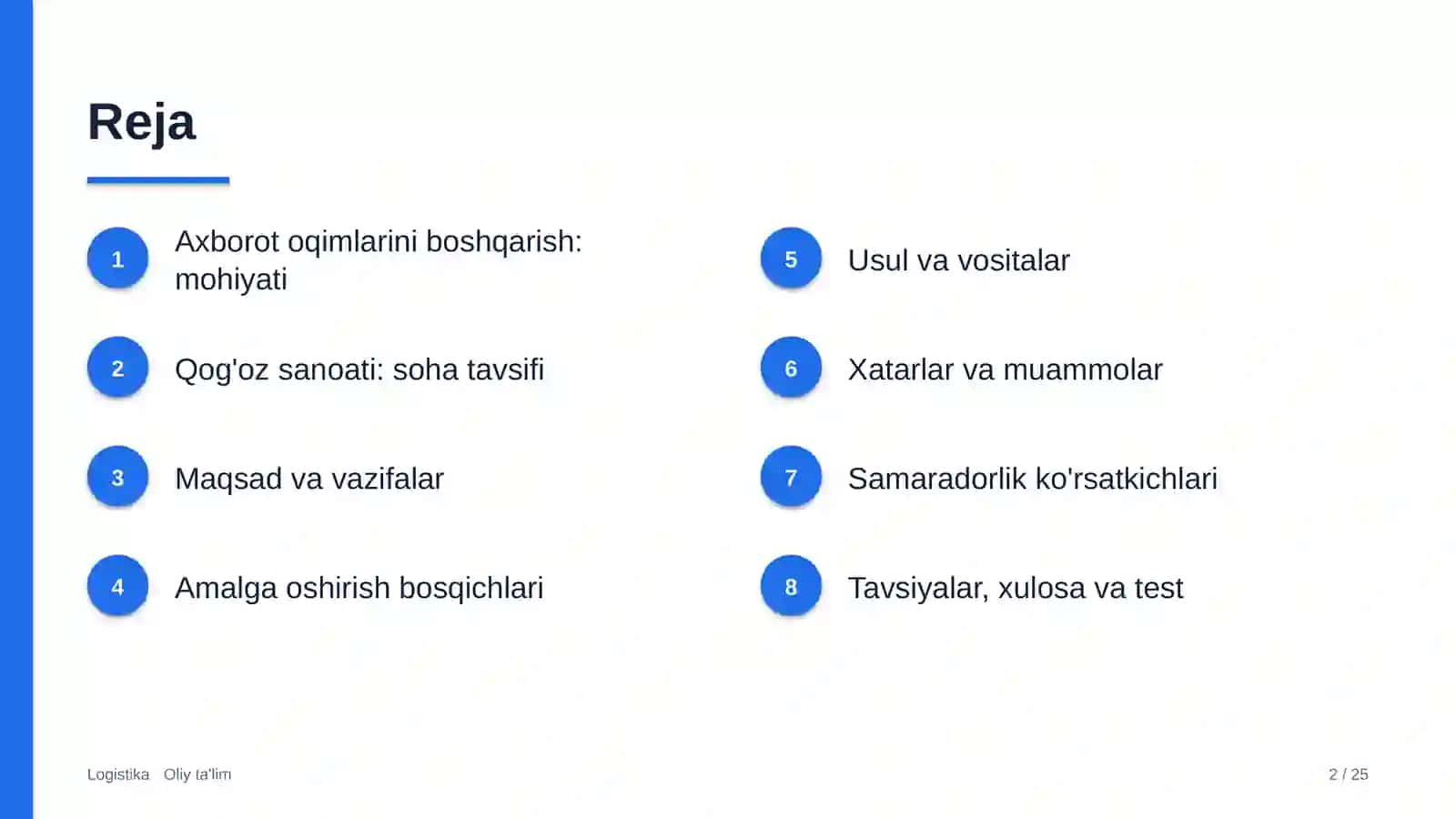 qog'oz sanoatida axborot oqimlarini boshqarish 8563 2