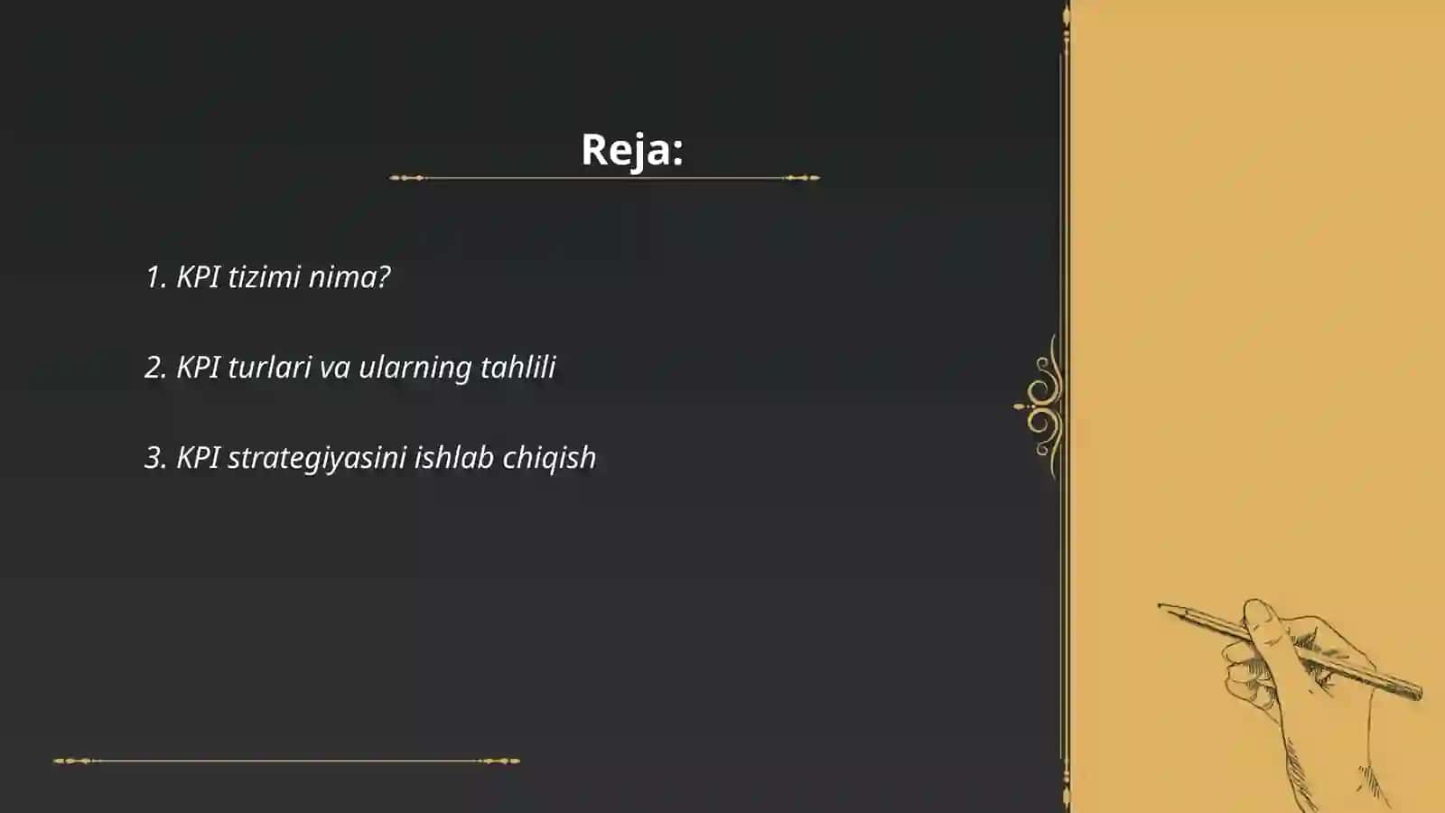 KPI tizimi 2