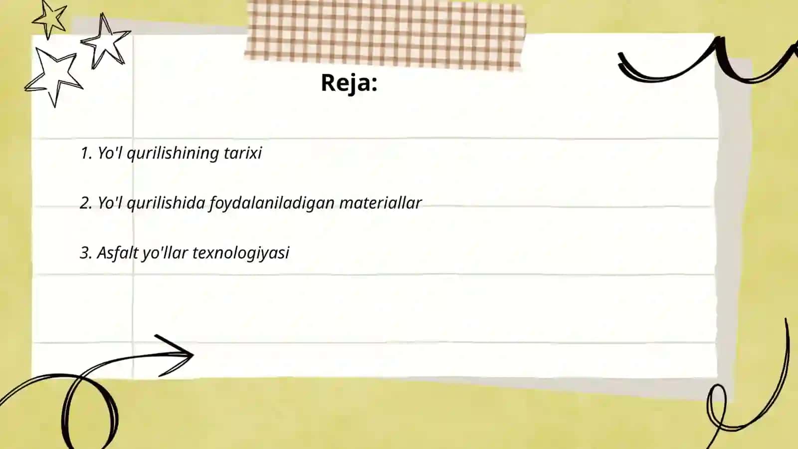 Yo'l qurilishi 2