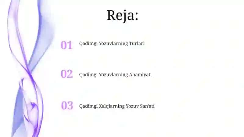 Qadimgi Yozuvlar 2
