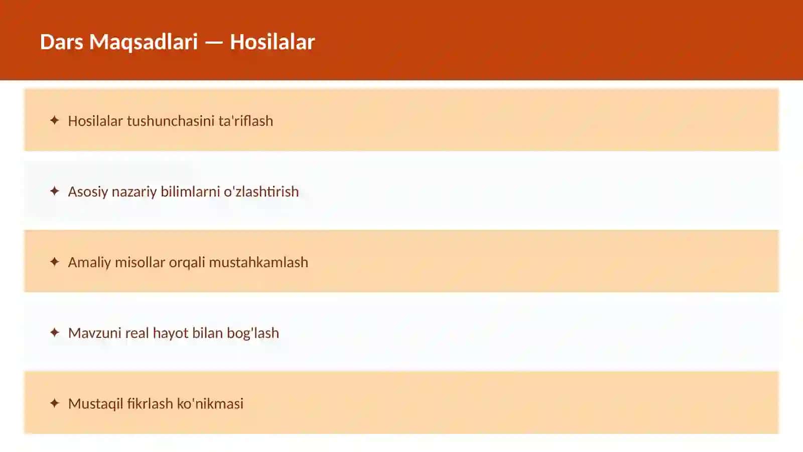 MATEMATIKA Dars ishlanmasi 2