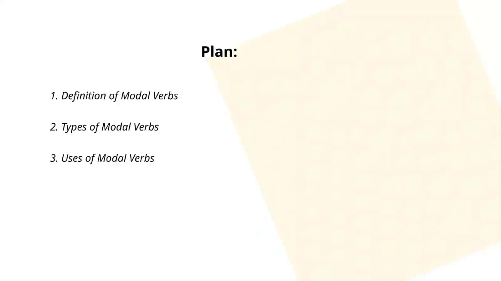 Modal verbs 2