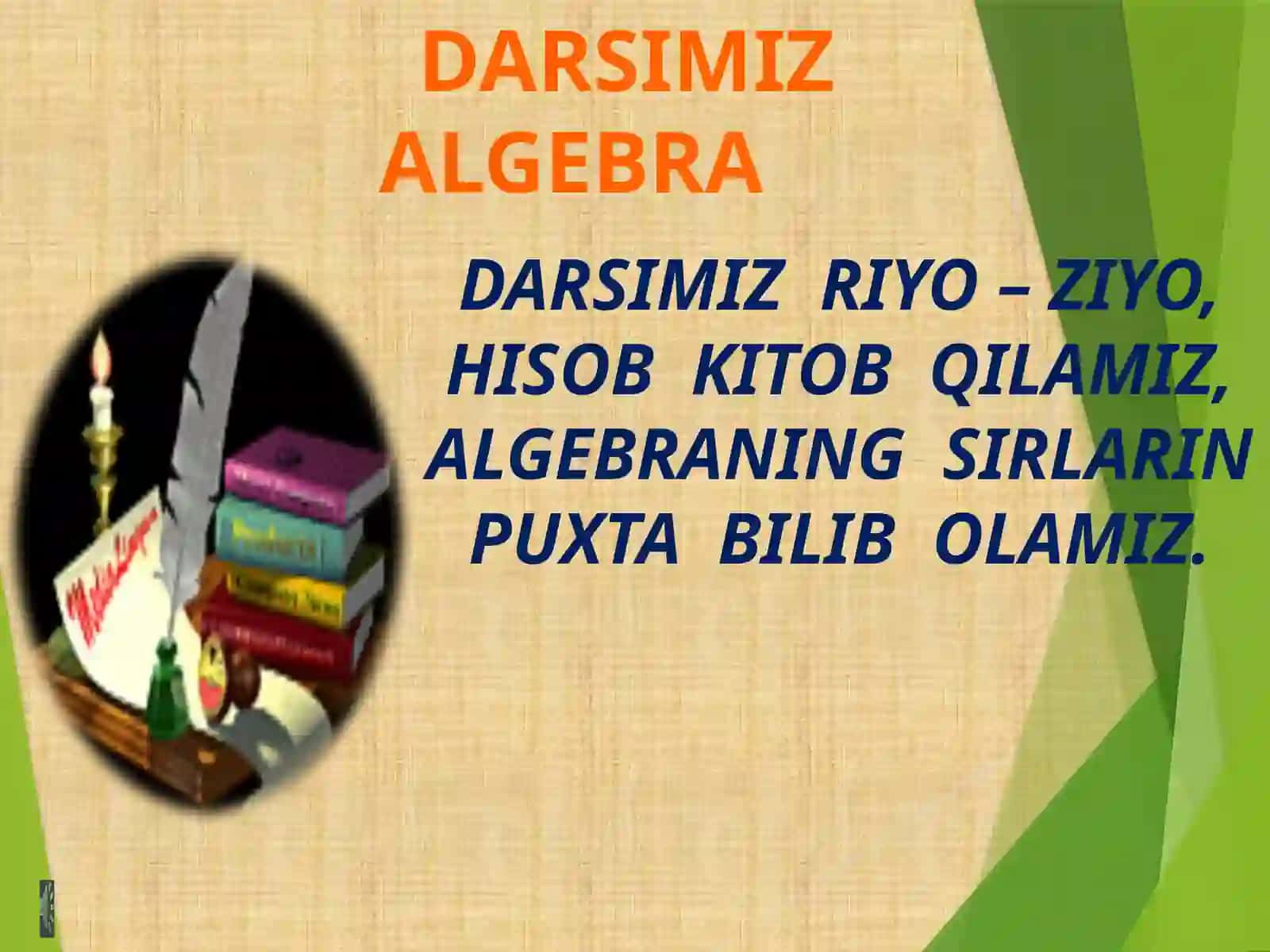 KOMBINATORIKA ELEMENTLARI 2