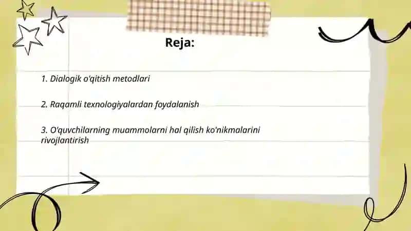 Dialogik o'qitish metodlari 2