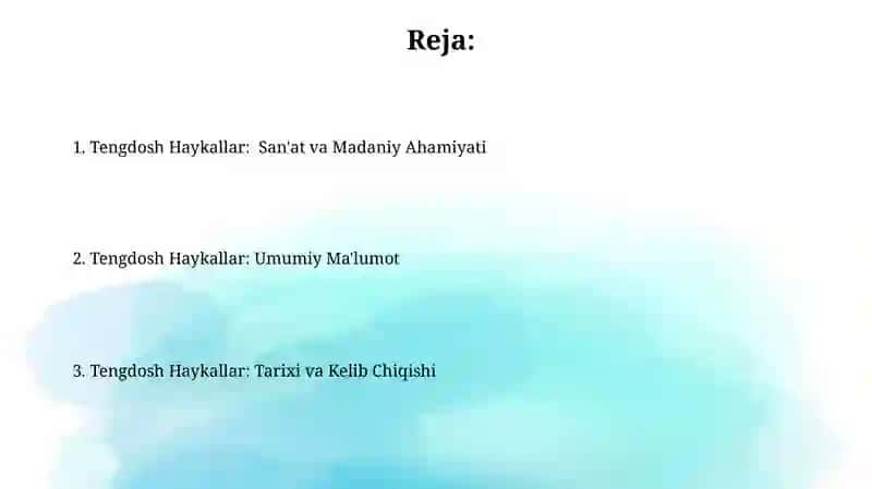 Tengdosh Haykallar 2