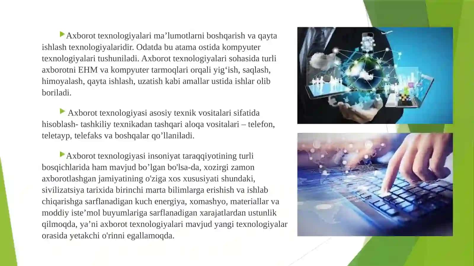 Axborot  texnologiyalar 2