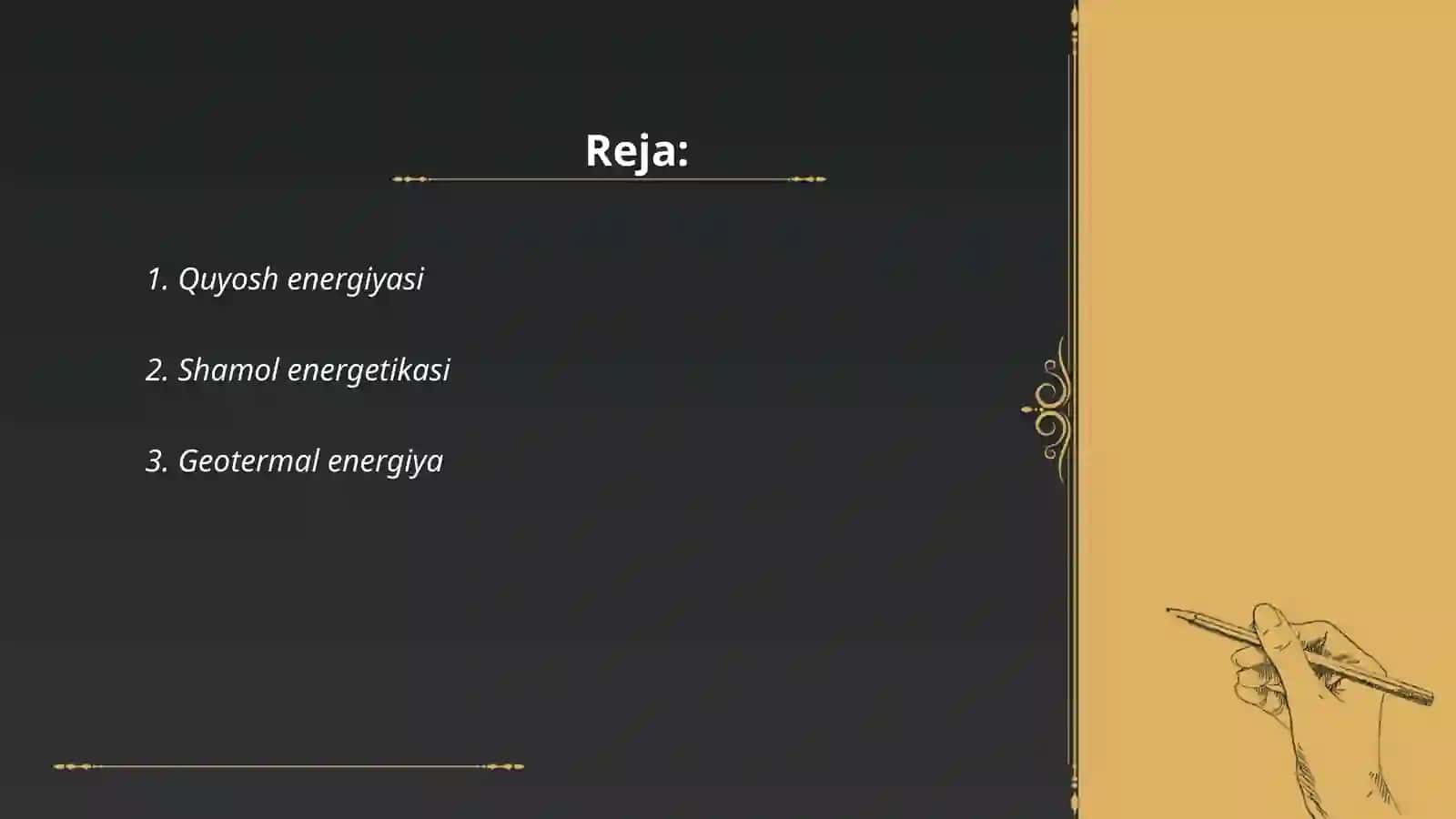 Quyosh energiyasi 2