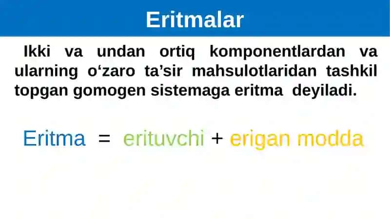 Eritmalar 2