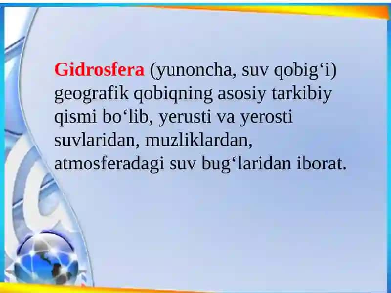 Gidrosfera 2