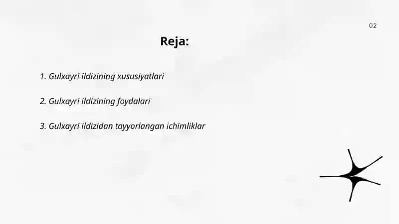 Gulxayri ildizi 2
