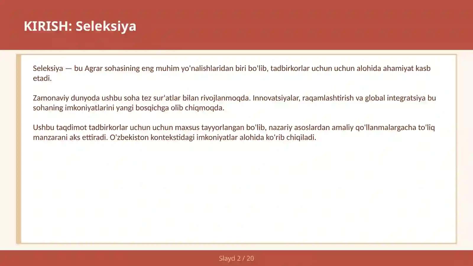 Seleksiya 2