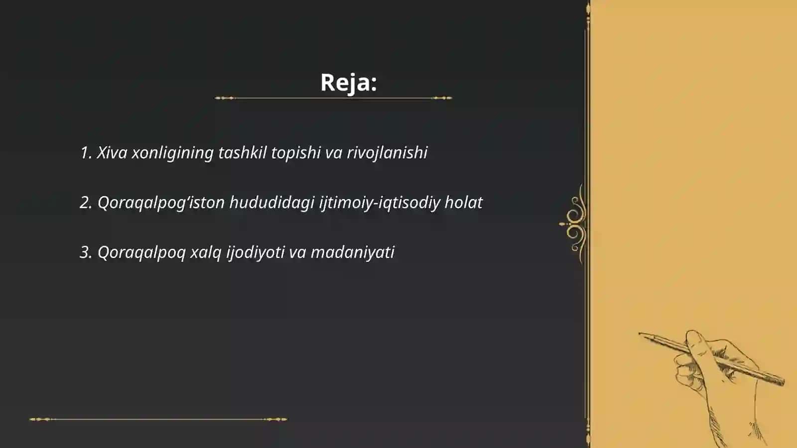 Xiva xonligi tarixi 2