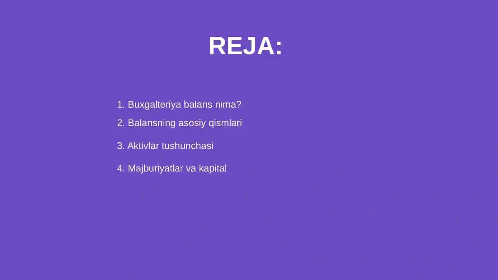 Buxgalteriya balans 2