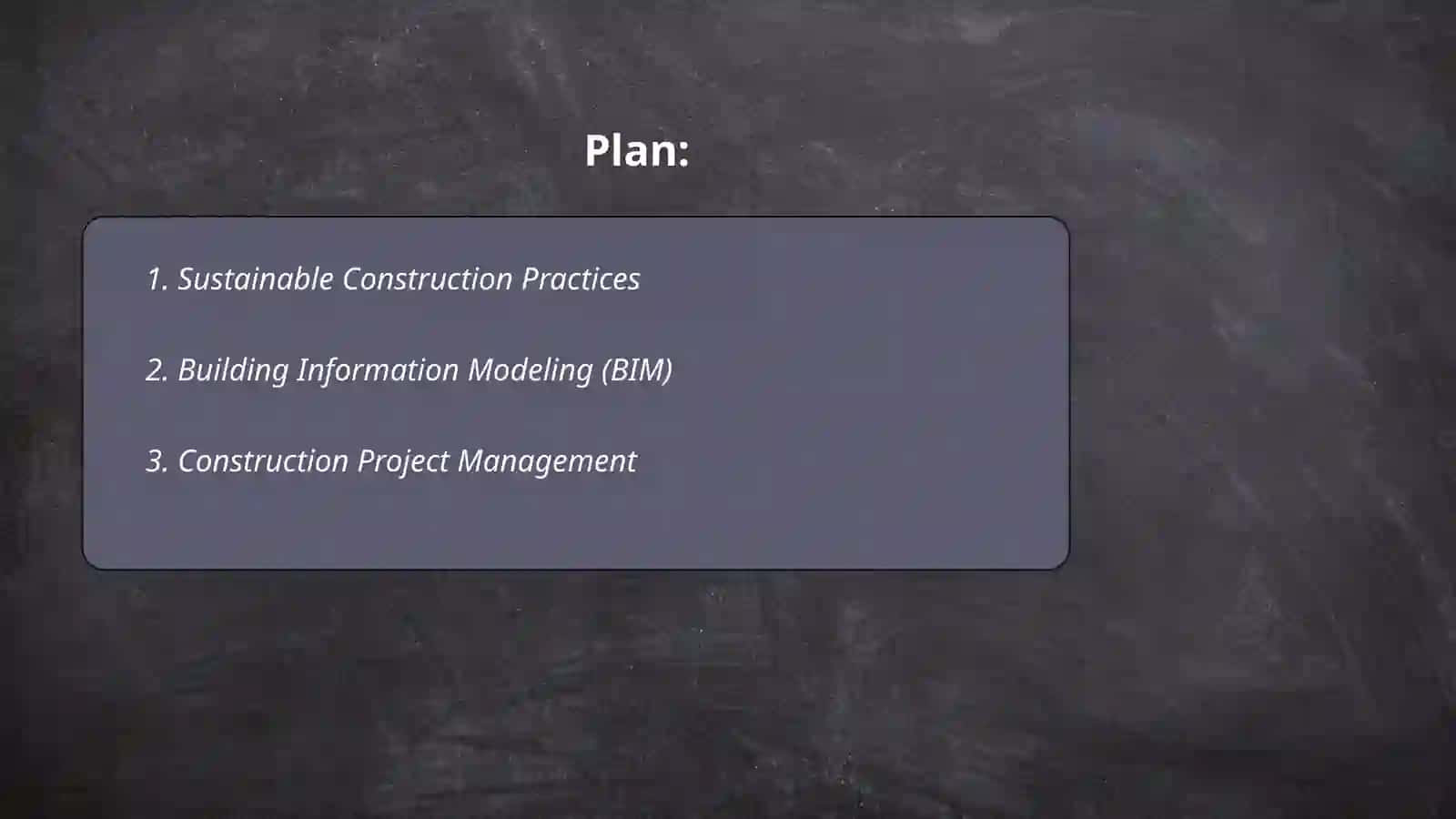The construction industry 2