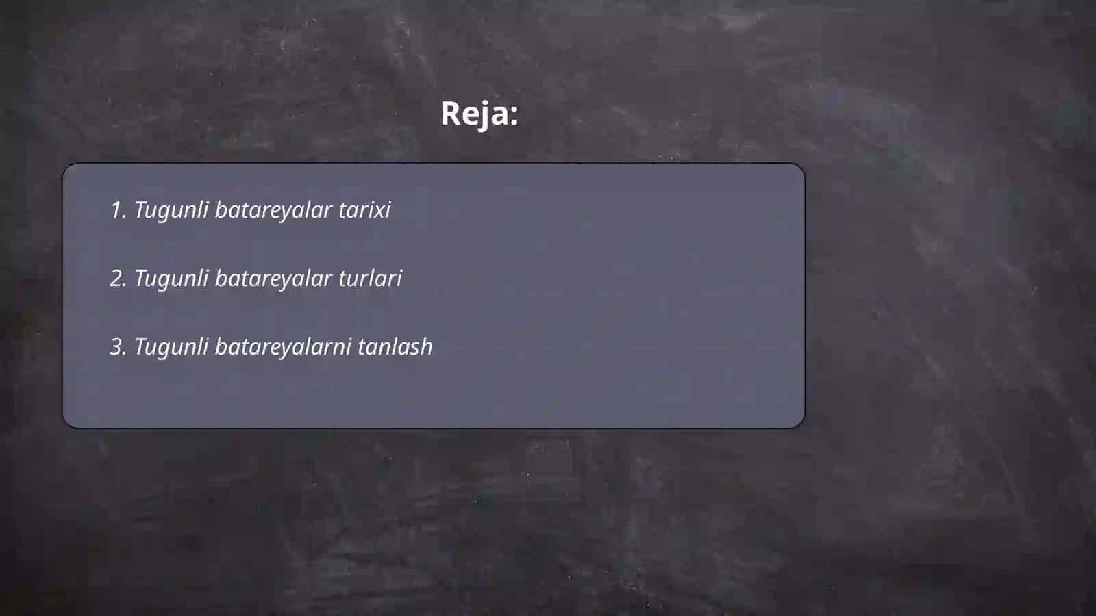 Tugunli batareya tarixi 2