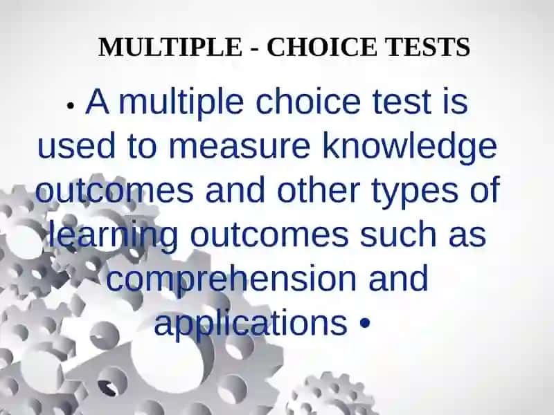 MULTIPLE - CHOICE TESTSABDULLAYEVA M.M 2