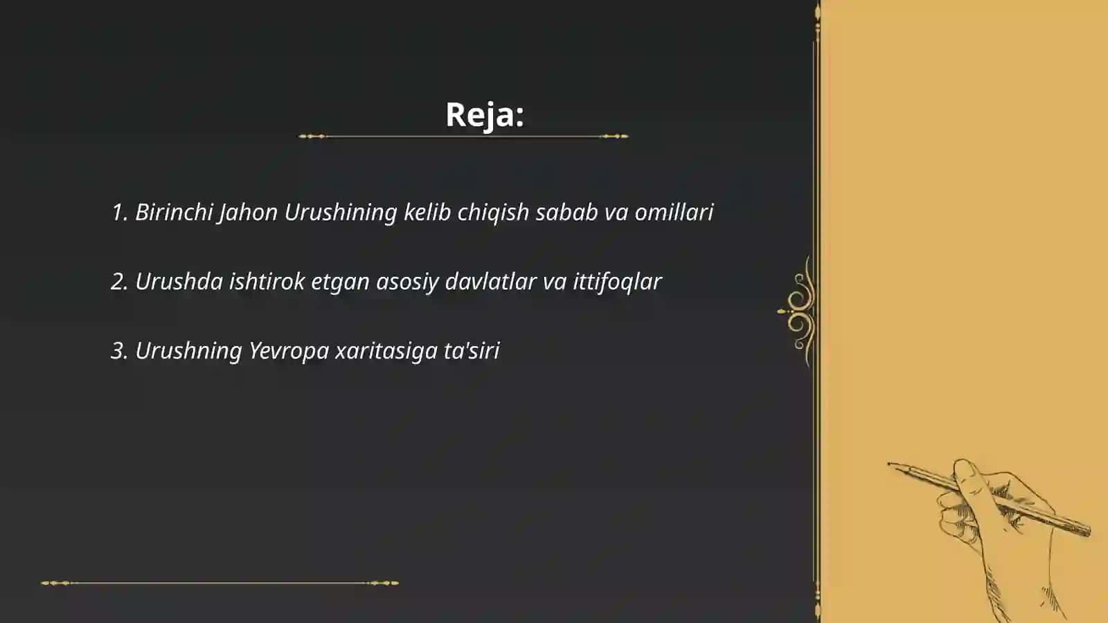 Birinchi Jahon Urushi 2