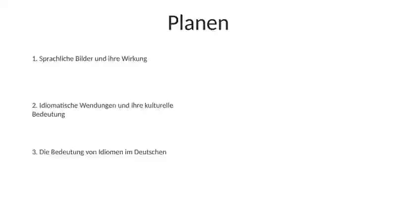 Die Bedeutung von Idiomen in der deutschen Sprache 2