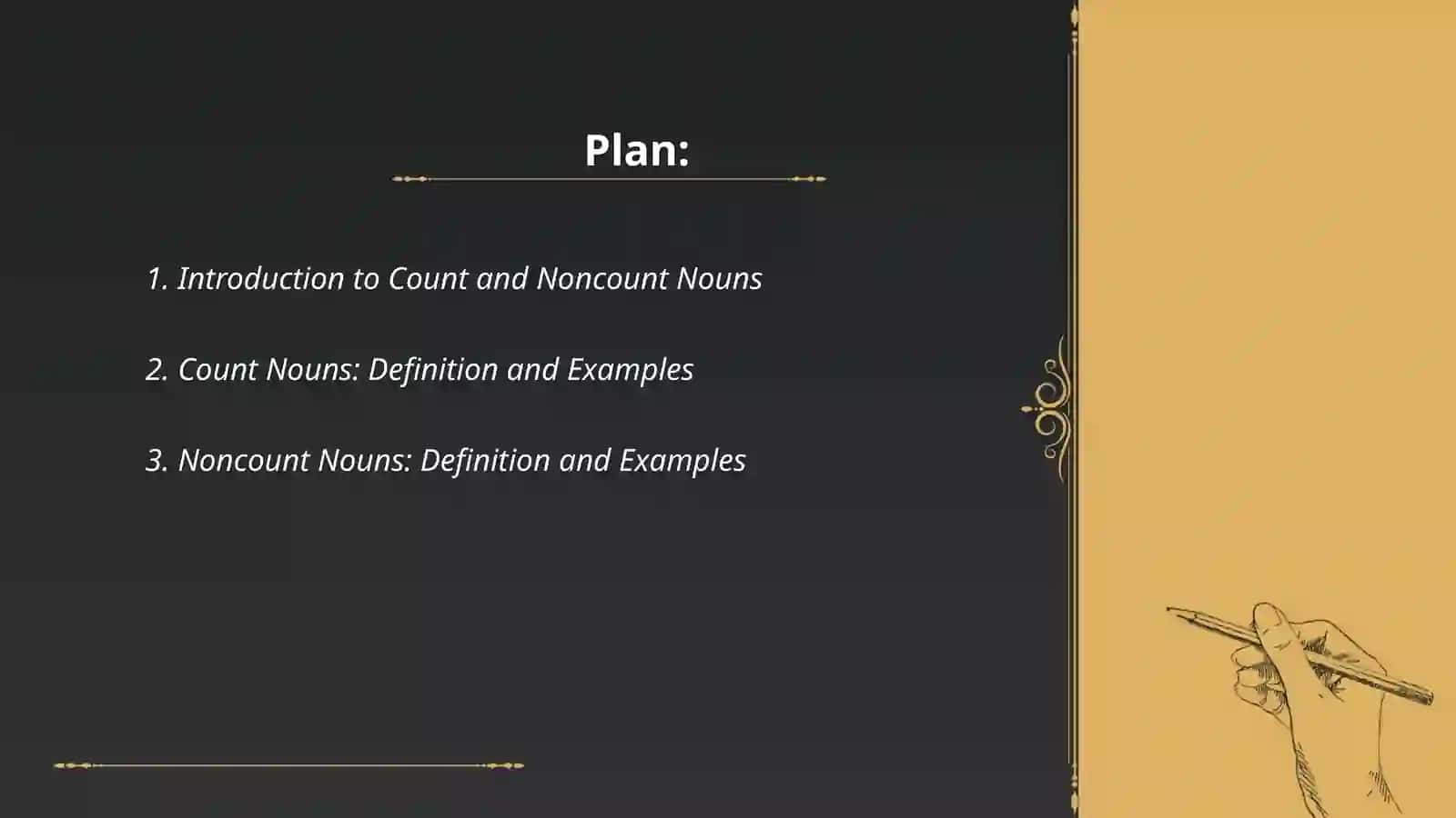Count and Noncount Nouns 2