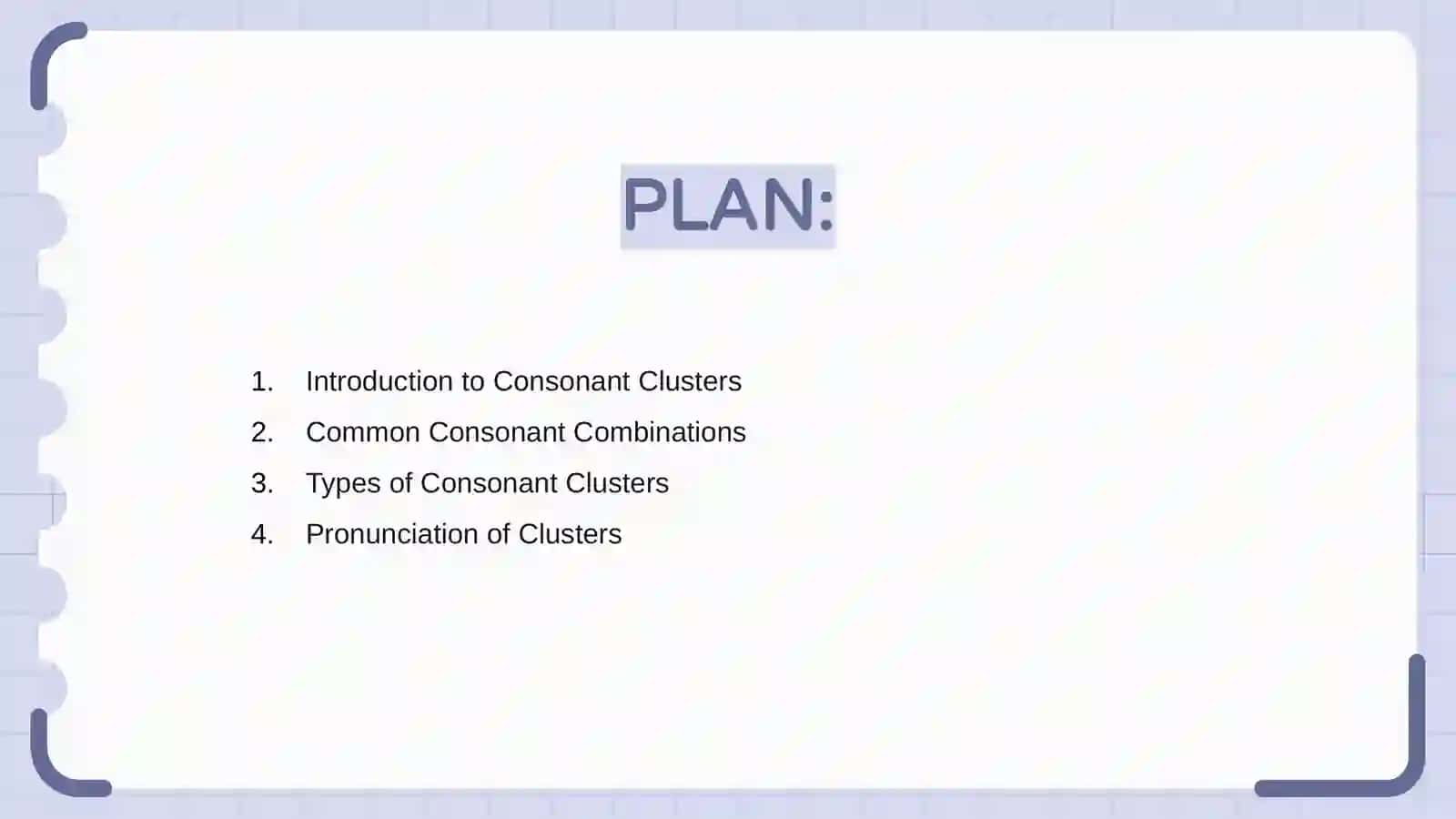 Consonant clusters and Letter combination 2