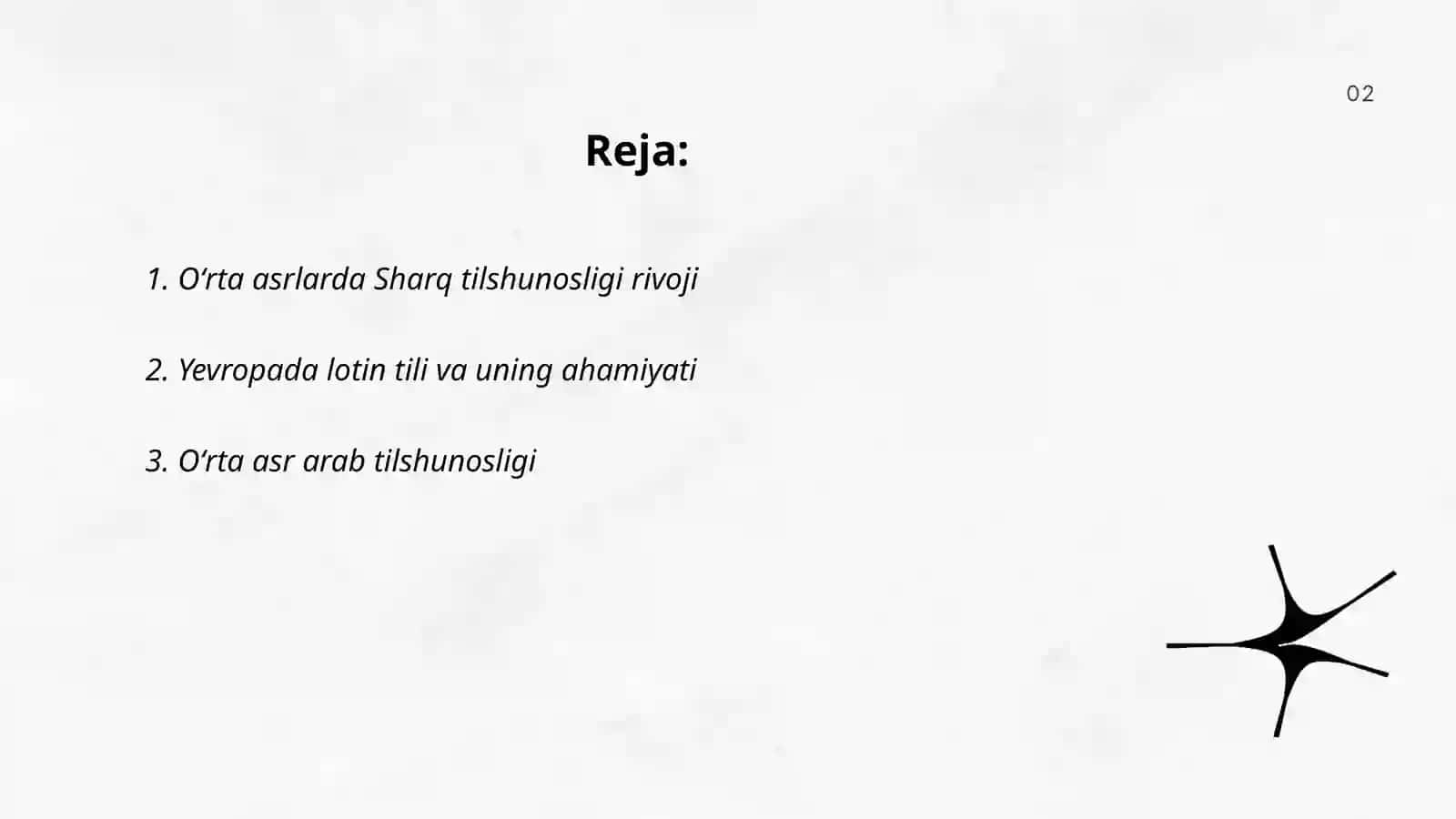 Oʻrta asrlarda Sharq va Yevropa tilshunosligi 2