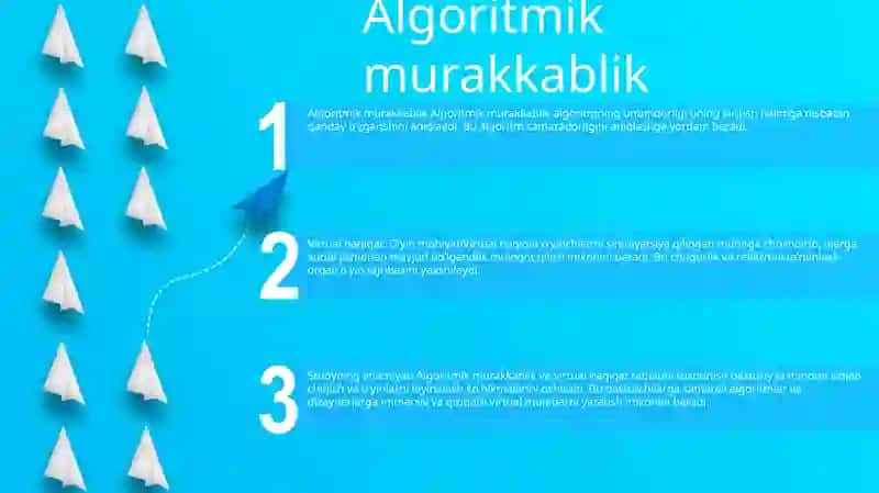 Algoritmik murakkablik 2