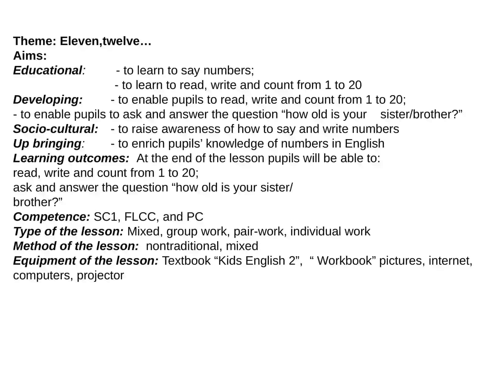 Eleven,twelve… 2
