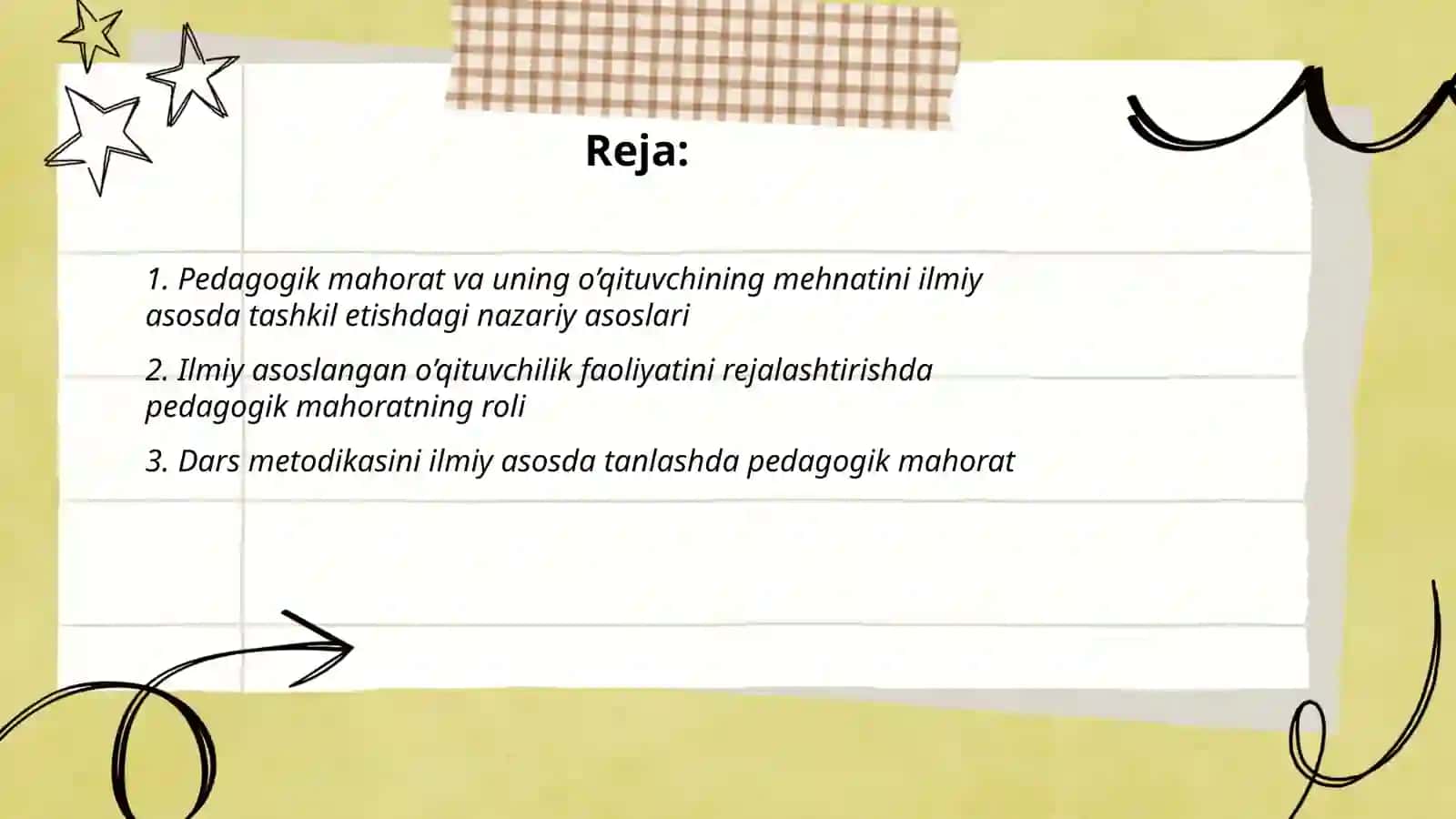 Pedagogik mahorat 2
