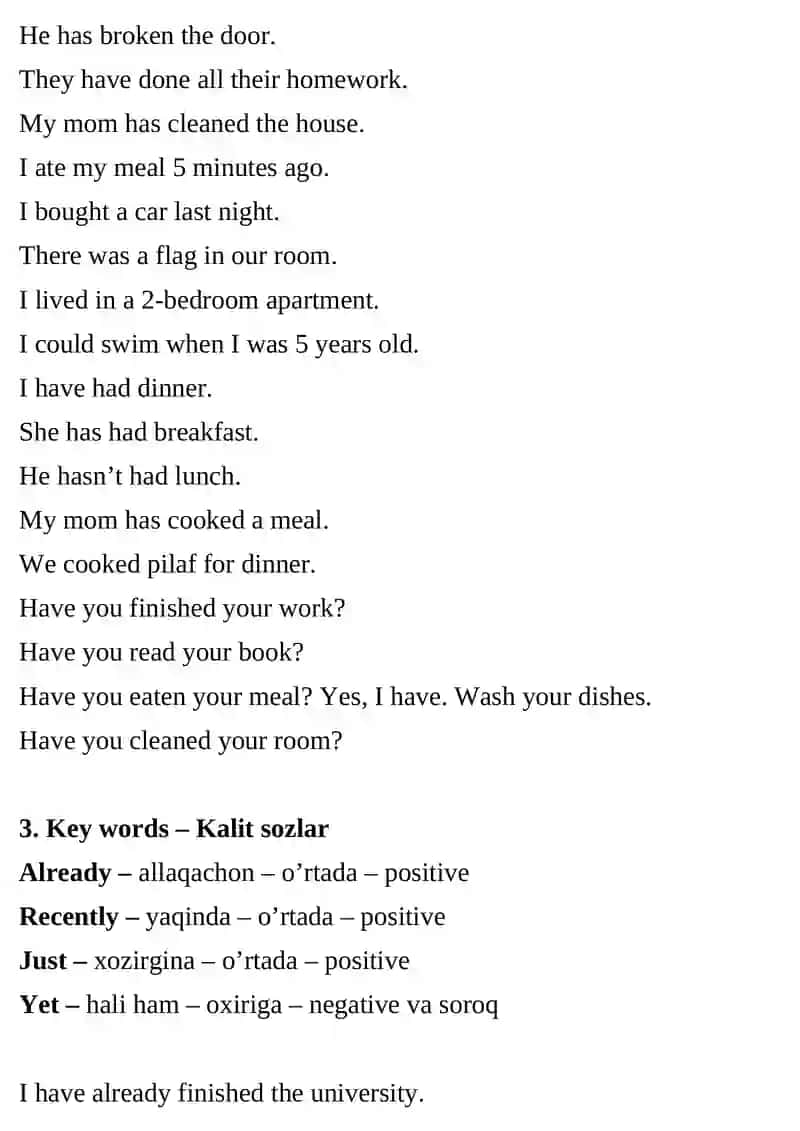 Perfekt 2