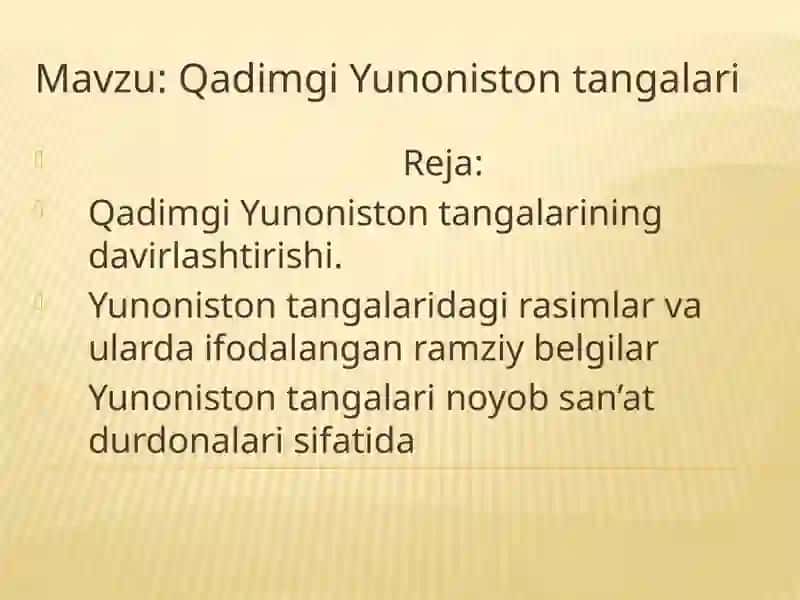 Qadimgi Yunoniston tangalari 2
